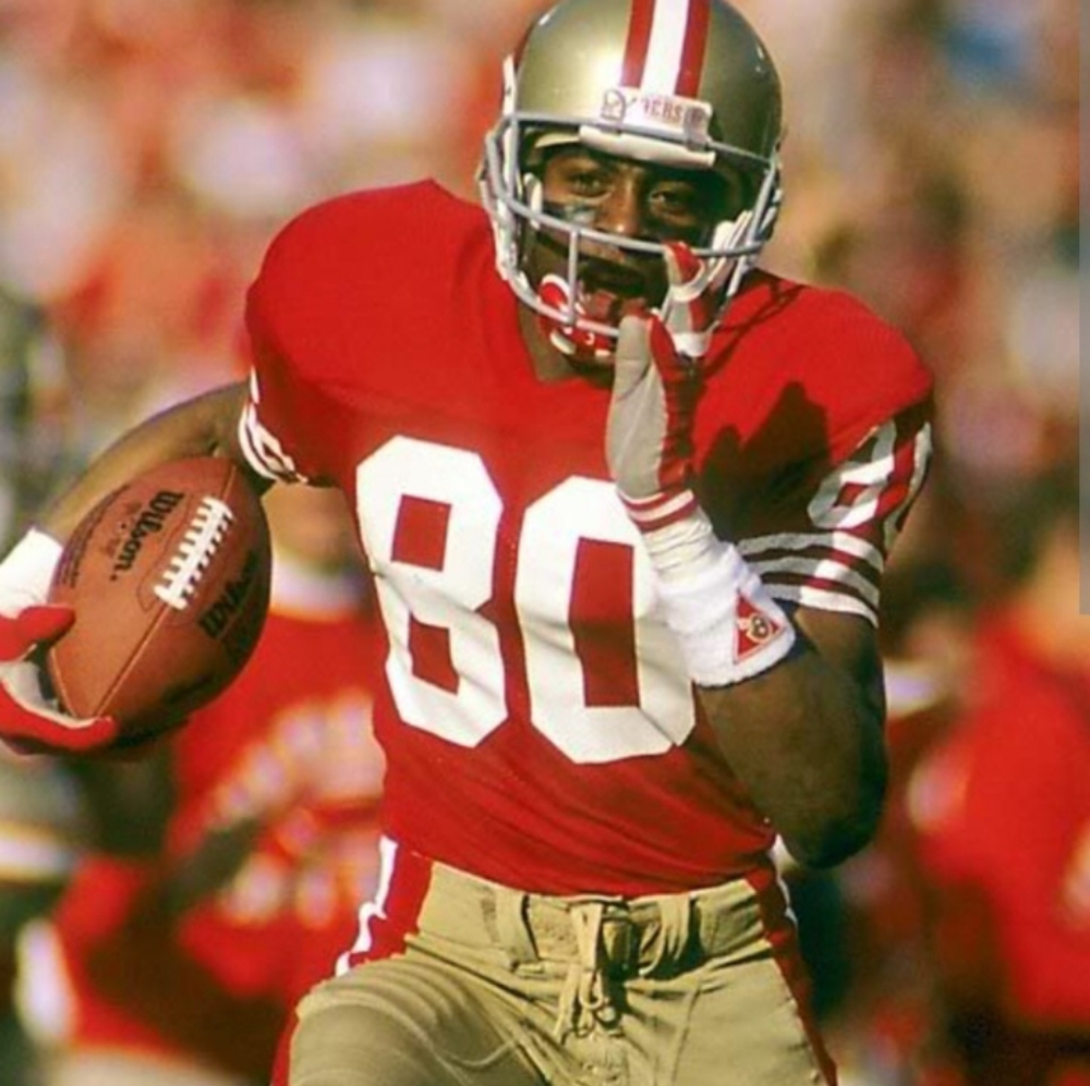 Jerry Rice (Mitchell/Ness)-(49ners)-(1994)-(Jersey)-(Red)-(Size-XL)-$90.0 - Picture 6 of 9